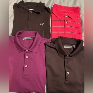 Men’s polo lot (size large)